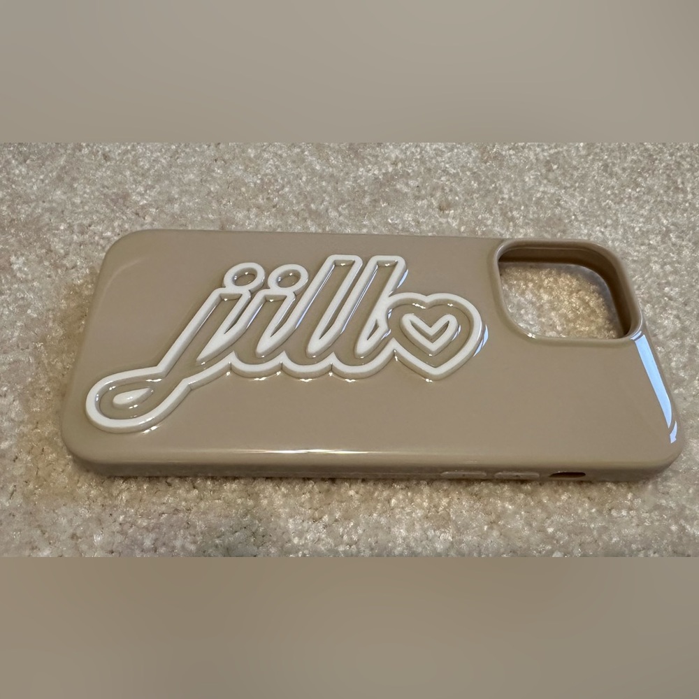 NEW BaubleBar iPhone 13 Pro Max customized name case Jill